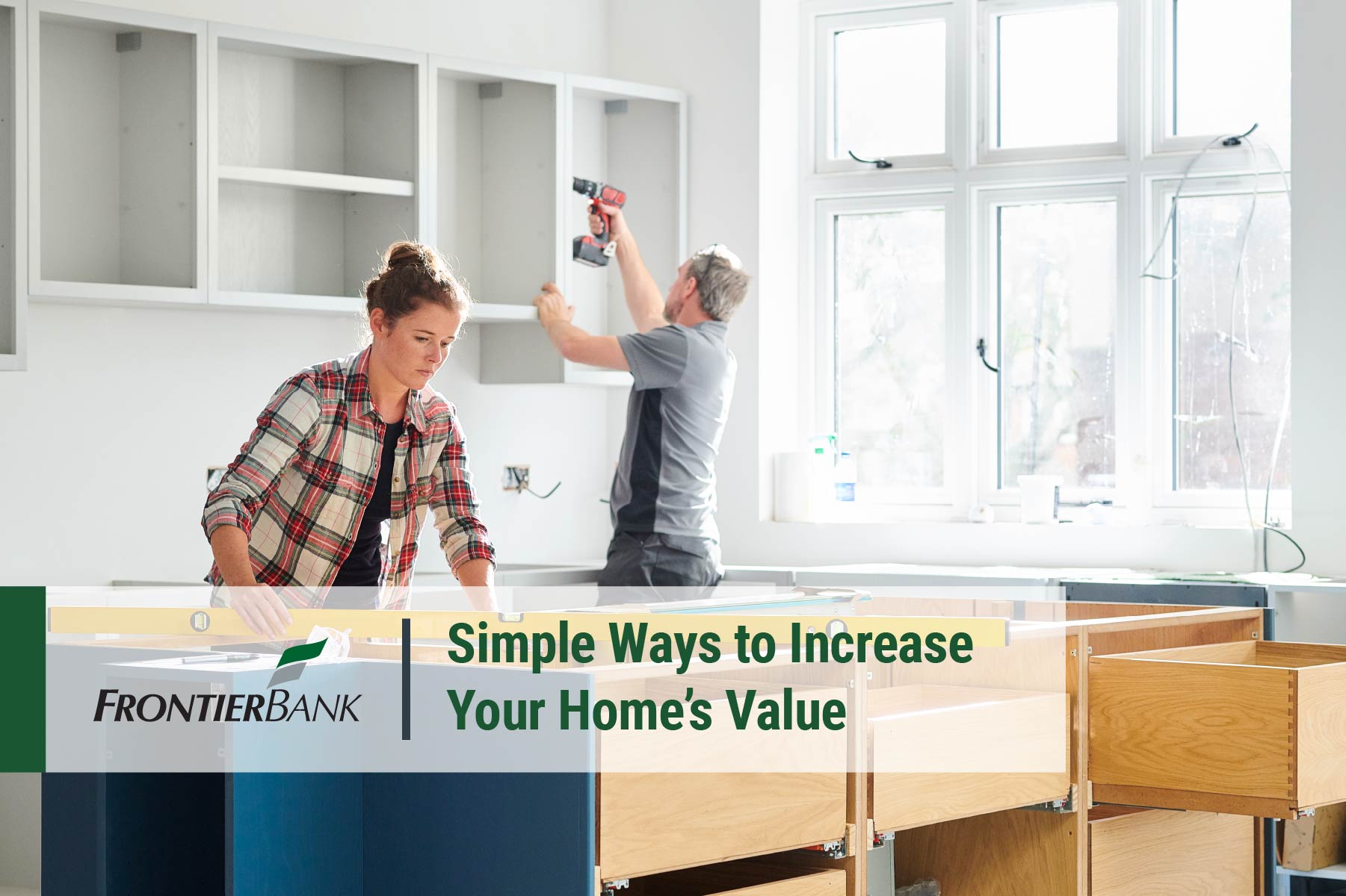 Simple Ways to Increase Your Home's Value with text