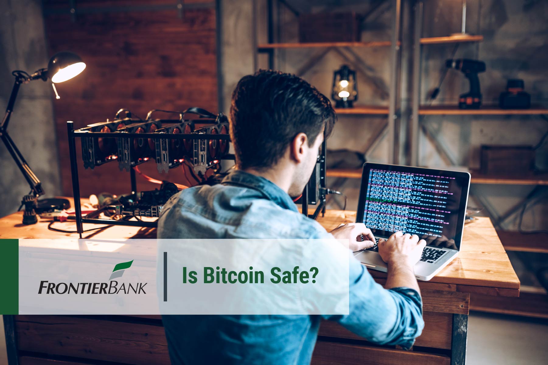 Is Bitcoin Safe with text