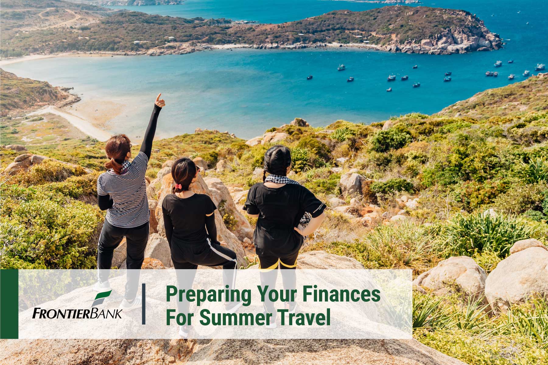 Preparing Your Finances for Summer Travel with Graphic